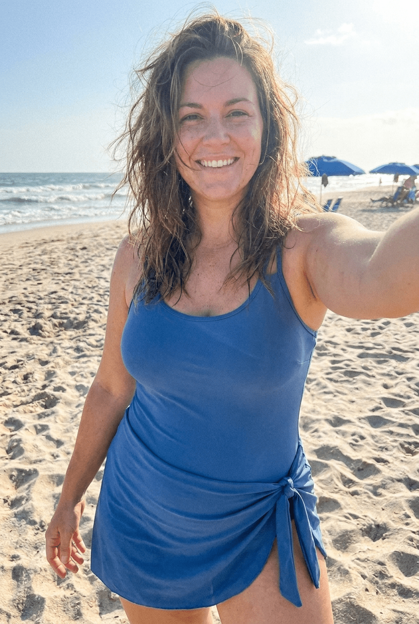 Falcon Noir™ Tummy Control Swimdress